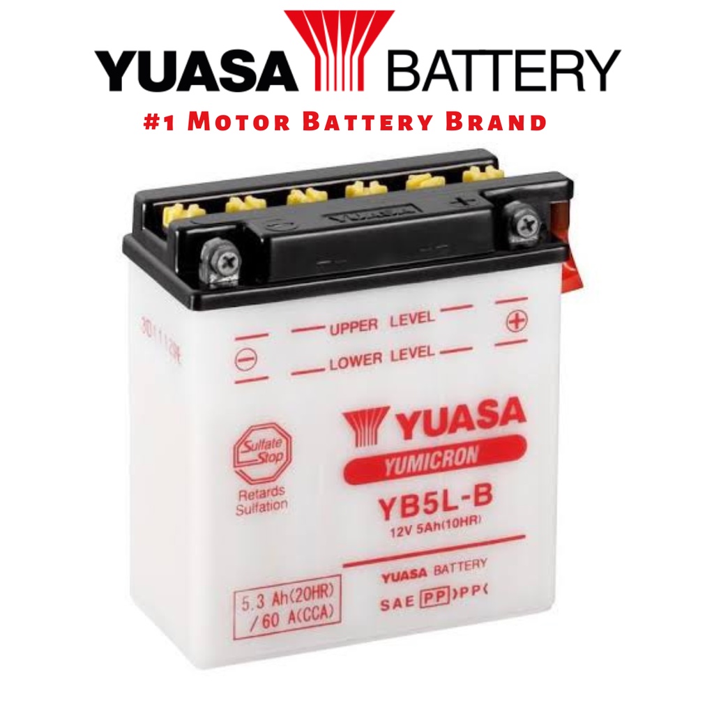YUASA YB7BL-A Motorcycle Battery