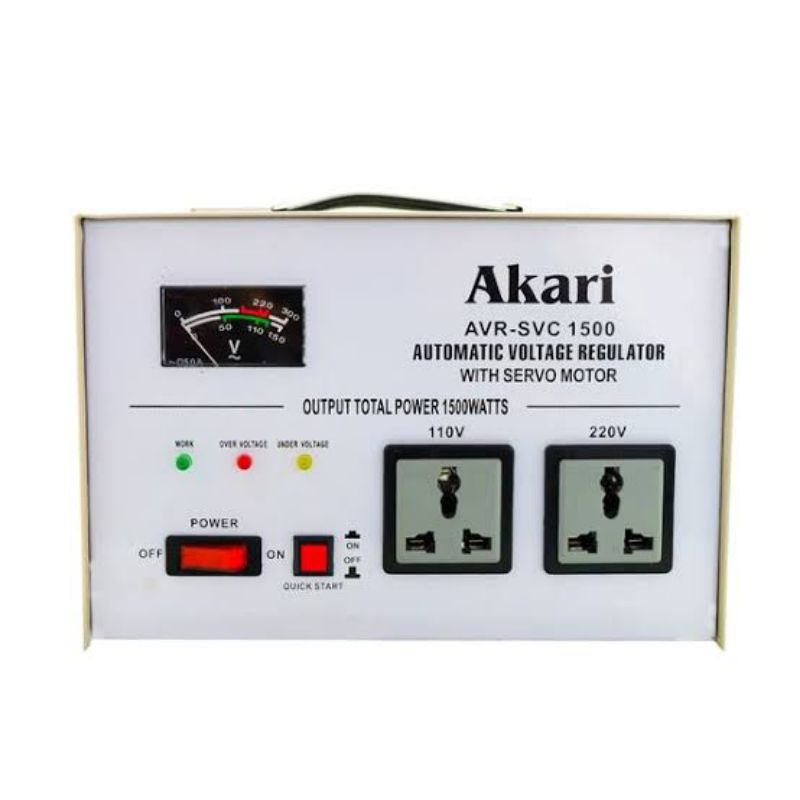 Akari AVR 1500W Servo Motor 75% Copper Wire (AVR-SVC 1500)