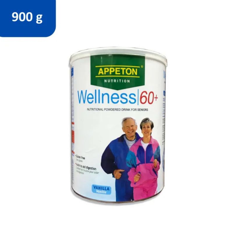 APPETON Wellness 60+ Nutrition Milk for Senior Geriatric Nutrition - Vanilla 900g