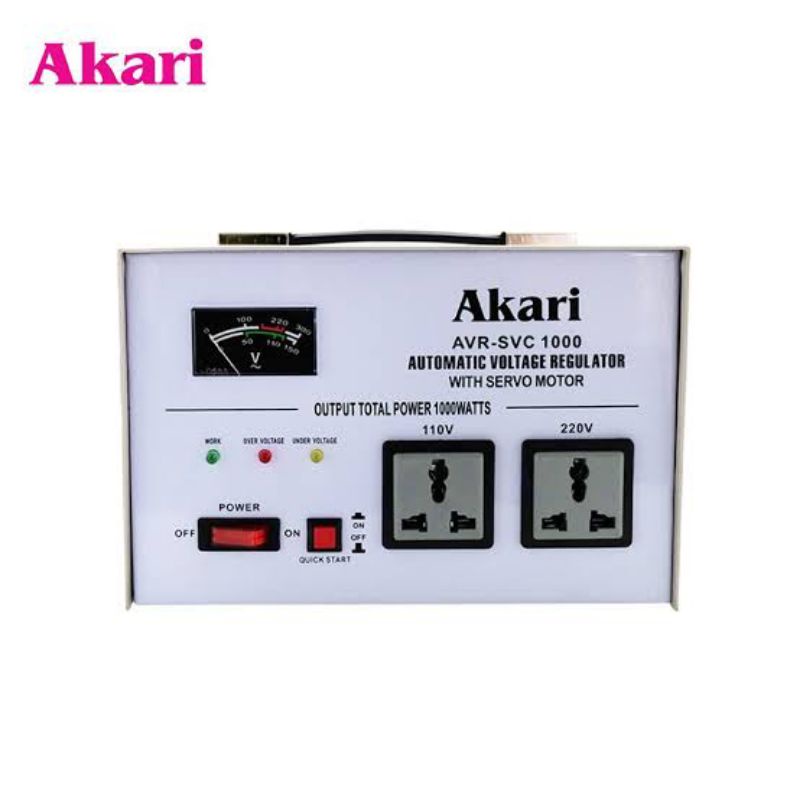 Akari AVR 1000W Servo Motor 75% (AVR-SVC 1000)