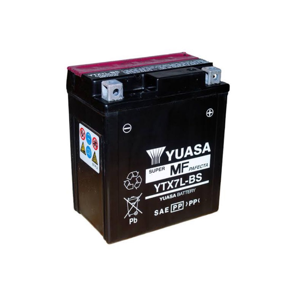 YUASA YT7A /YTX7L BATTERY FOR VESPA , HONDA PCX 150, SUPREMO, HONDA TMX 155 ORIGINAL