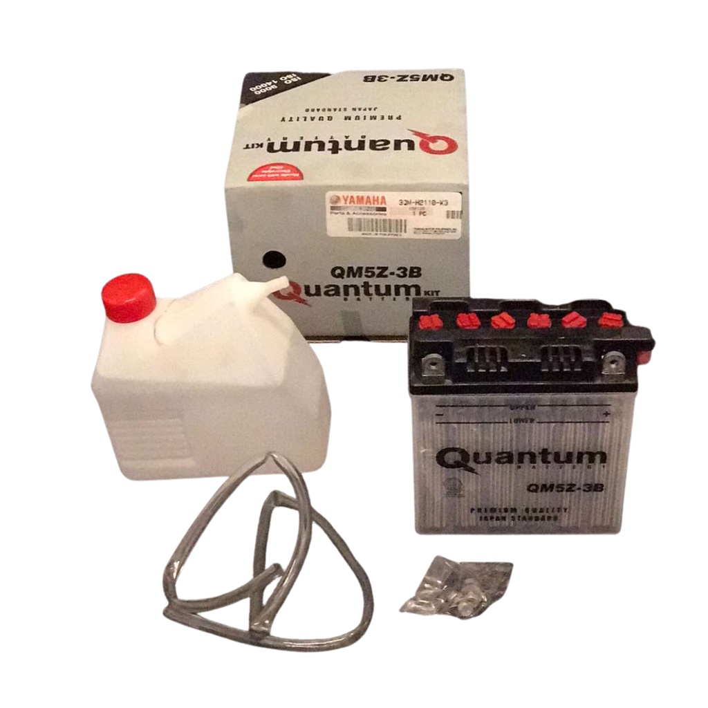 Quantum Motorcycle Battery QM5Z-3B KIT