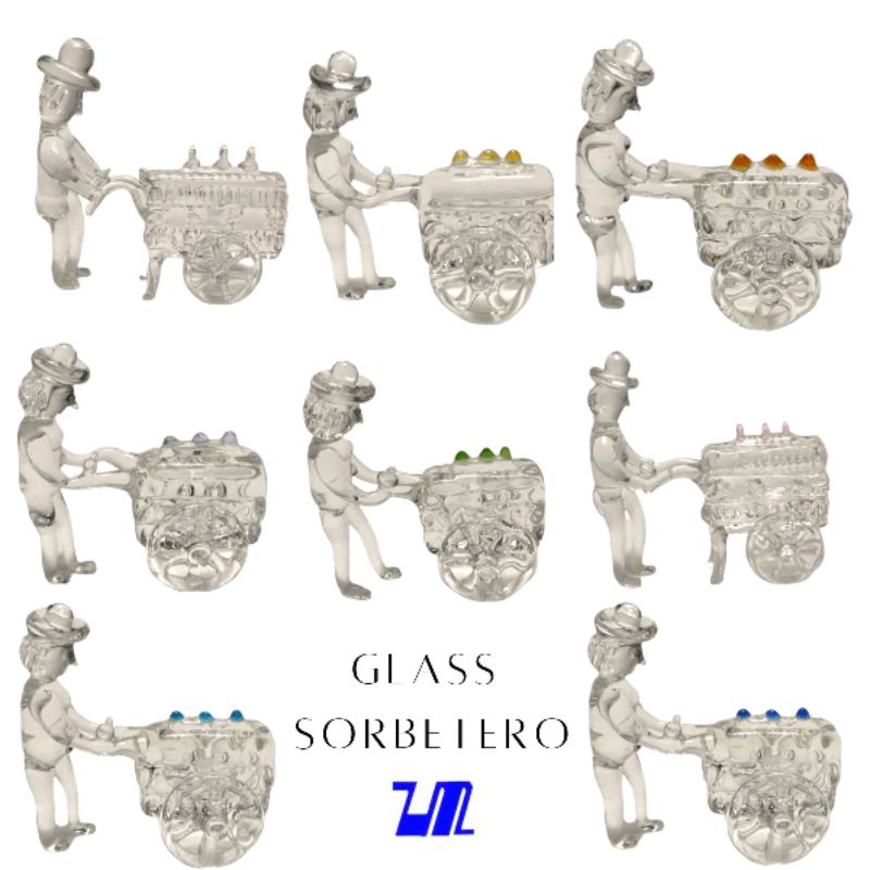 Sorbetero Glass Figurine Home Decor