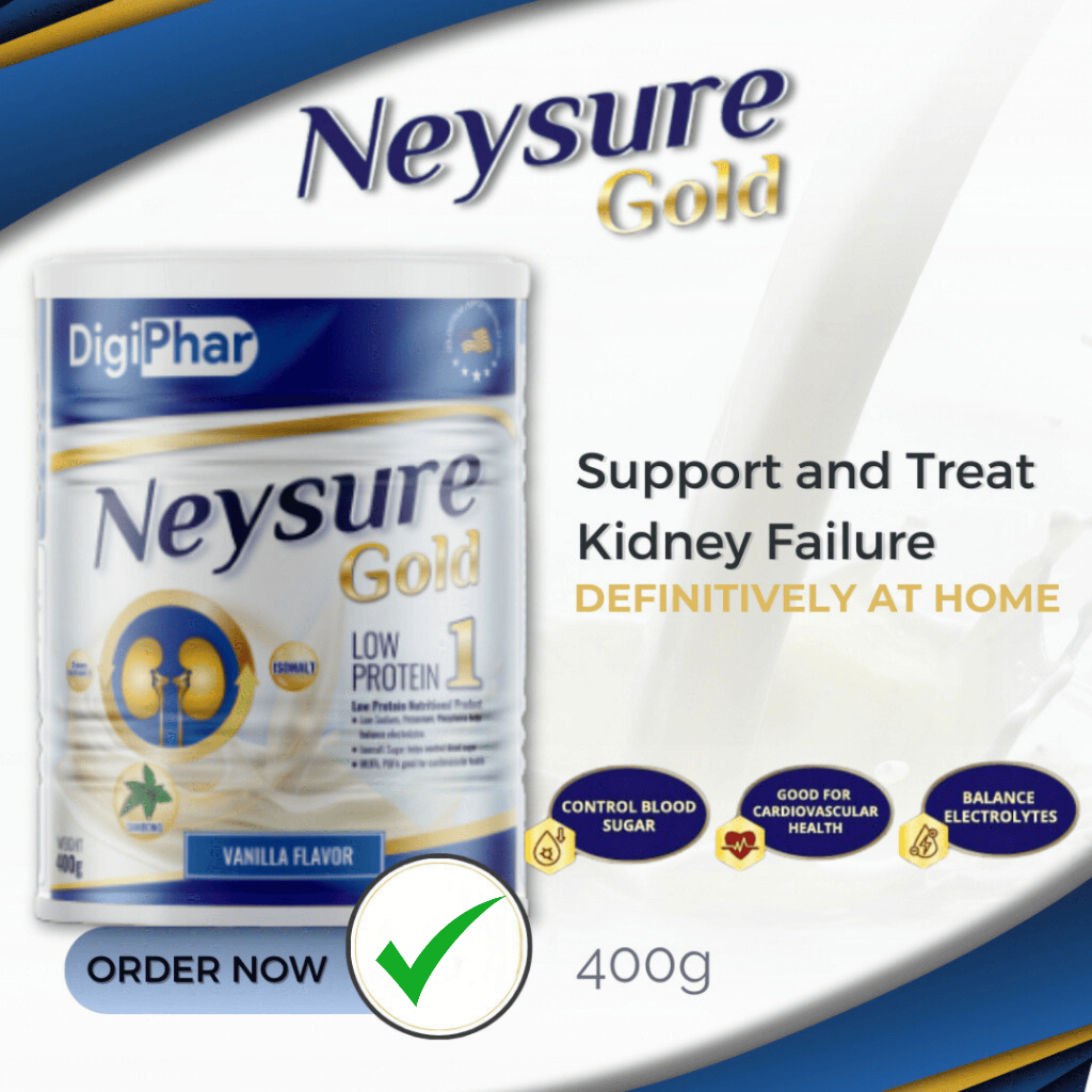 Neysure Gold Milk Kidney Supplements (400g) Prevent Kidney Diseases