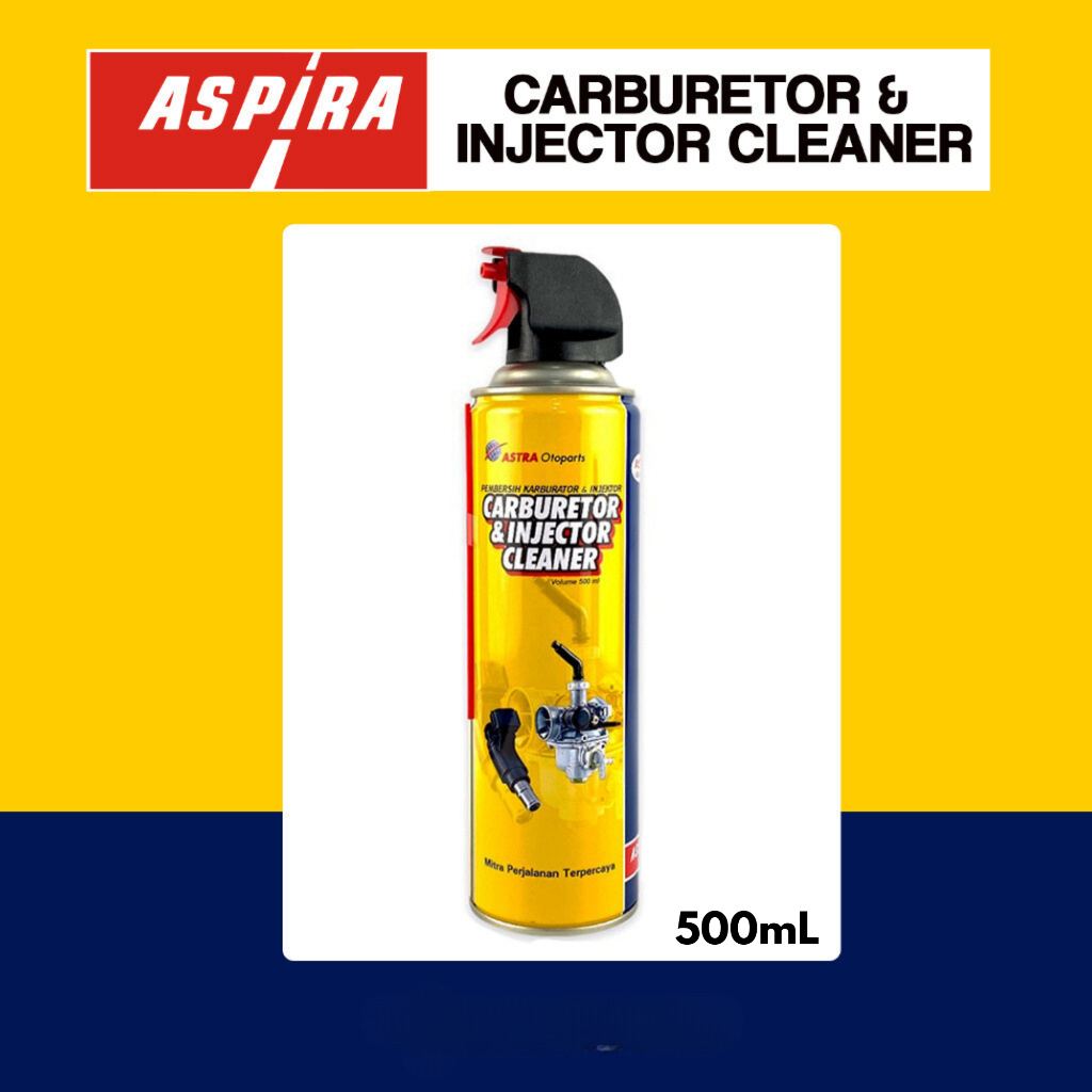ASPIRA Carburetor and Injector Cleaner for Cars and Motorcycle 500mL