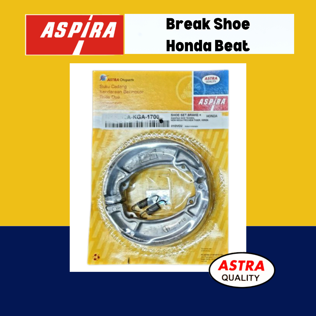 ASPIRA Break Shoe for Honda Beat