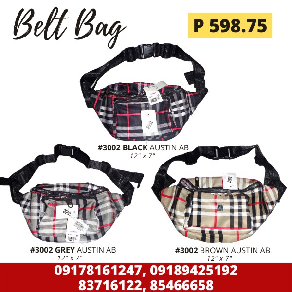 Arnaldo Bassini (Belt Bag) Bag Unisex for Men Ladies Bags  (3002)