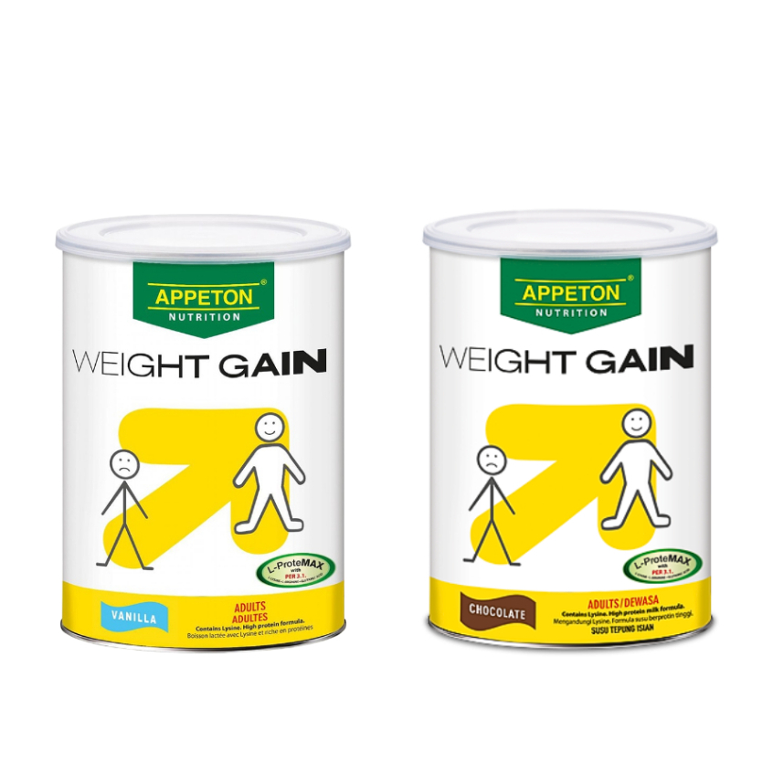 Appeton Weight Gain 450g / 900g Chocolate / Vanilla Milk Powder Weight Gain for Adult