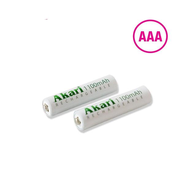 Akari Rechargeable Battery AAA (ARB1100MH-BP2)