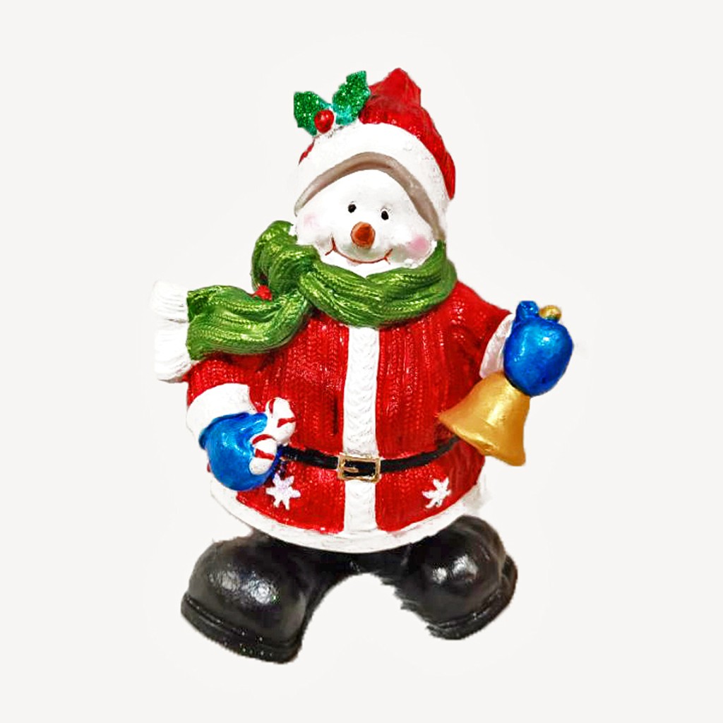 Snowman Figurine Christmas Decor