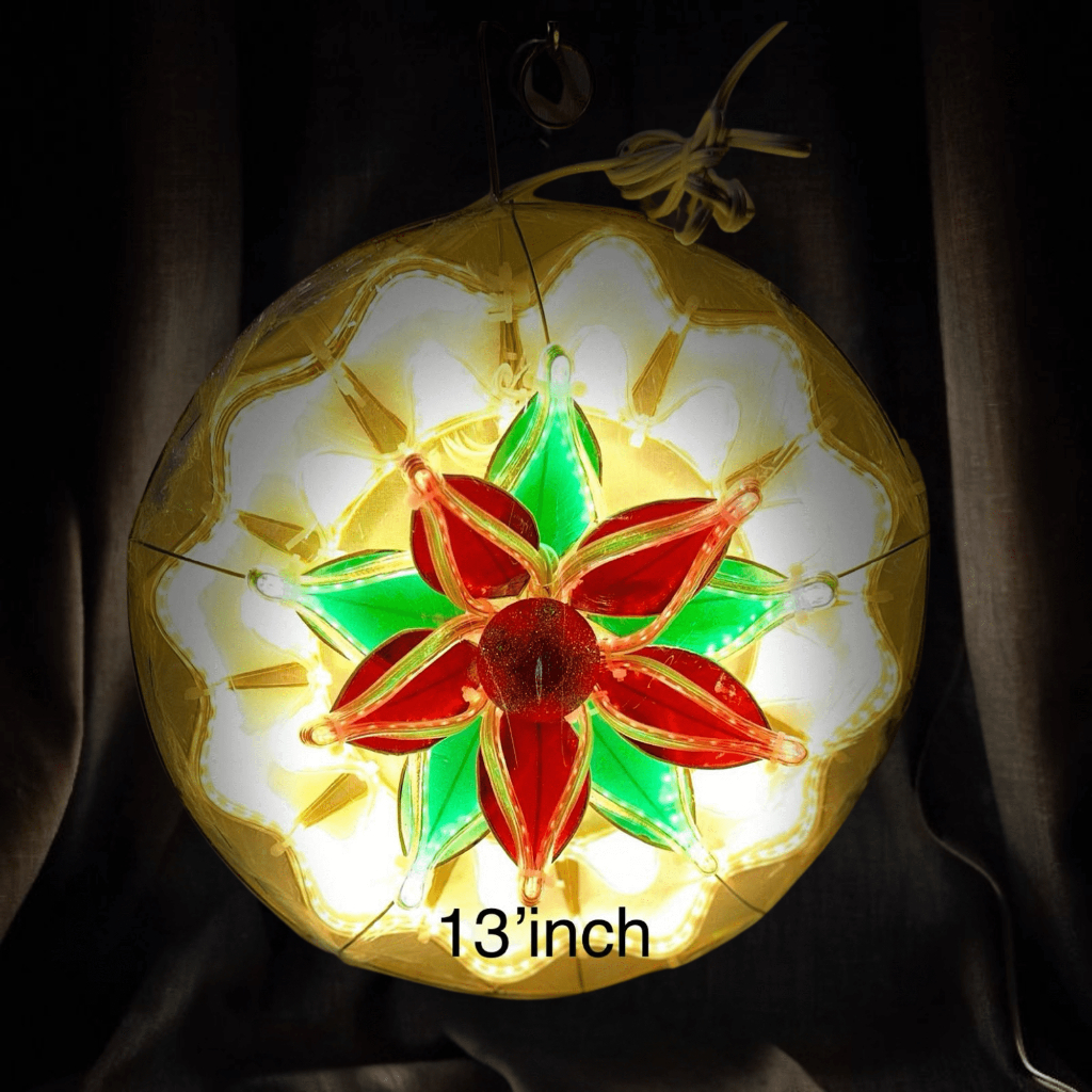 13 Inches Christmas Parol Festive Display