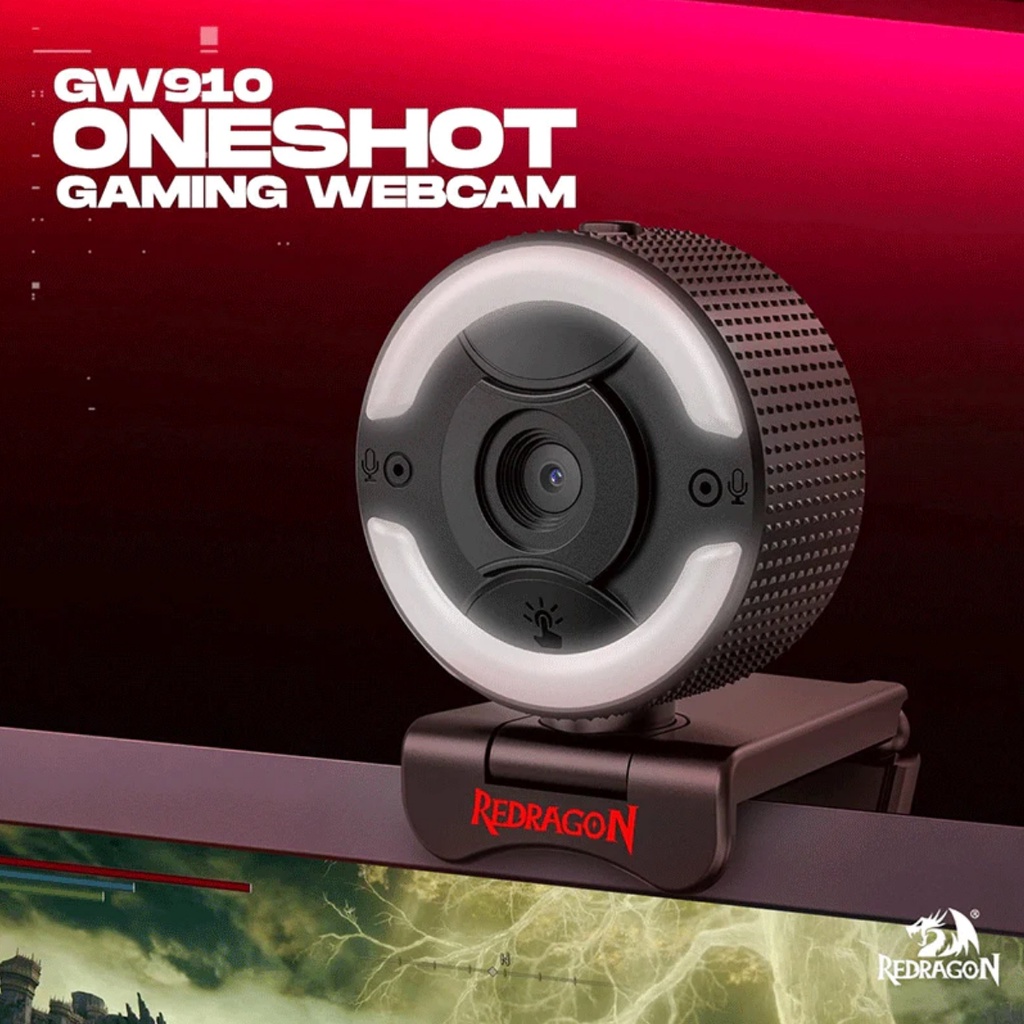 Redragon ONESHOT GW910 USB Streaming Webcam