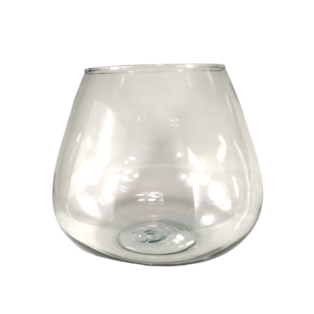 Fish Tank Thickened Transparent Glass Turtle Tank Round Mini Goldfish Bowl Glass Wares Big LFB-001