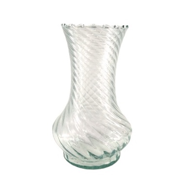 French Glass Flower Vase Minimalist for Artificial, Dried Flowers and Plants LGV 004