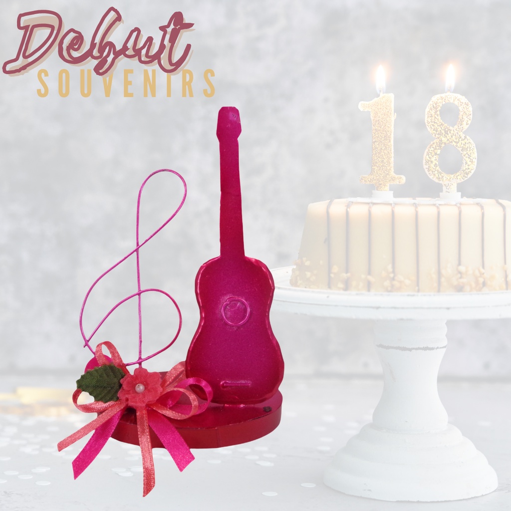 Debut Souvenirs and Giveaways Tin & Wire Guitar (Minimum order of 20pcs)