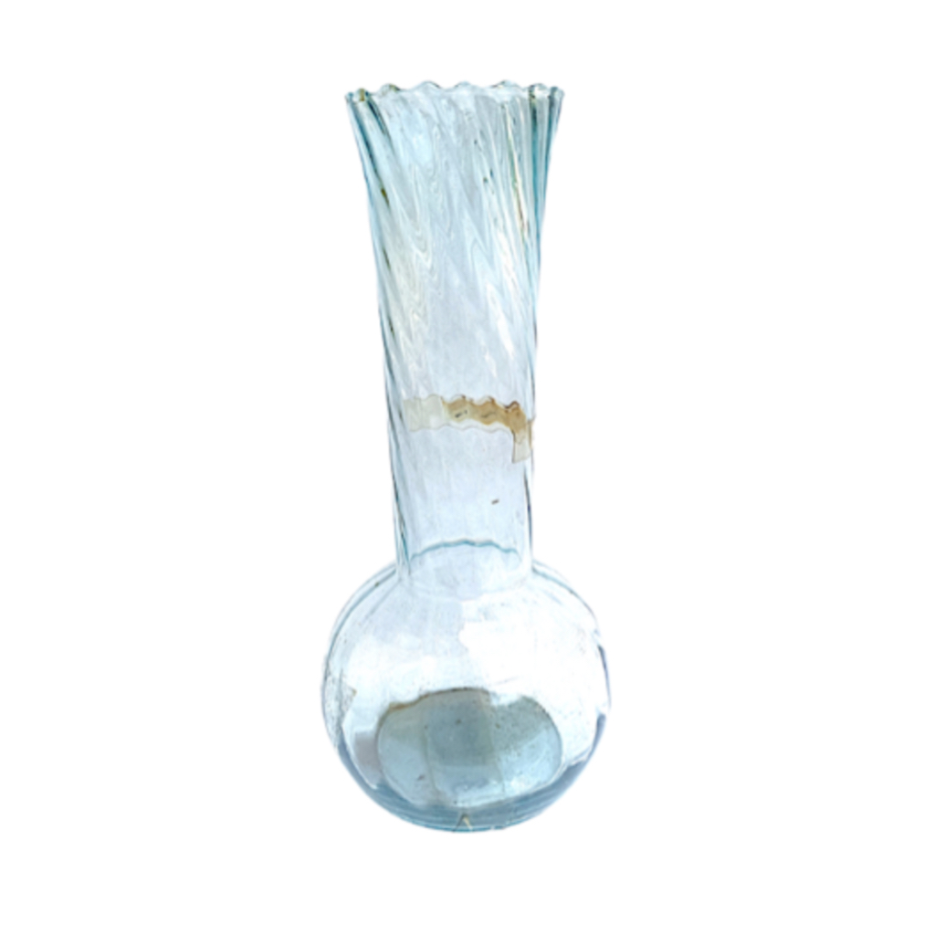 Decanter Glass Vase 4x9.5