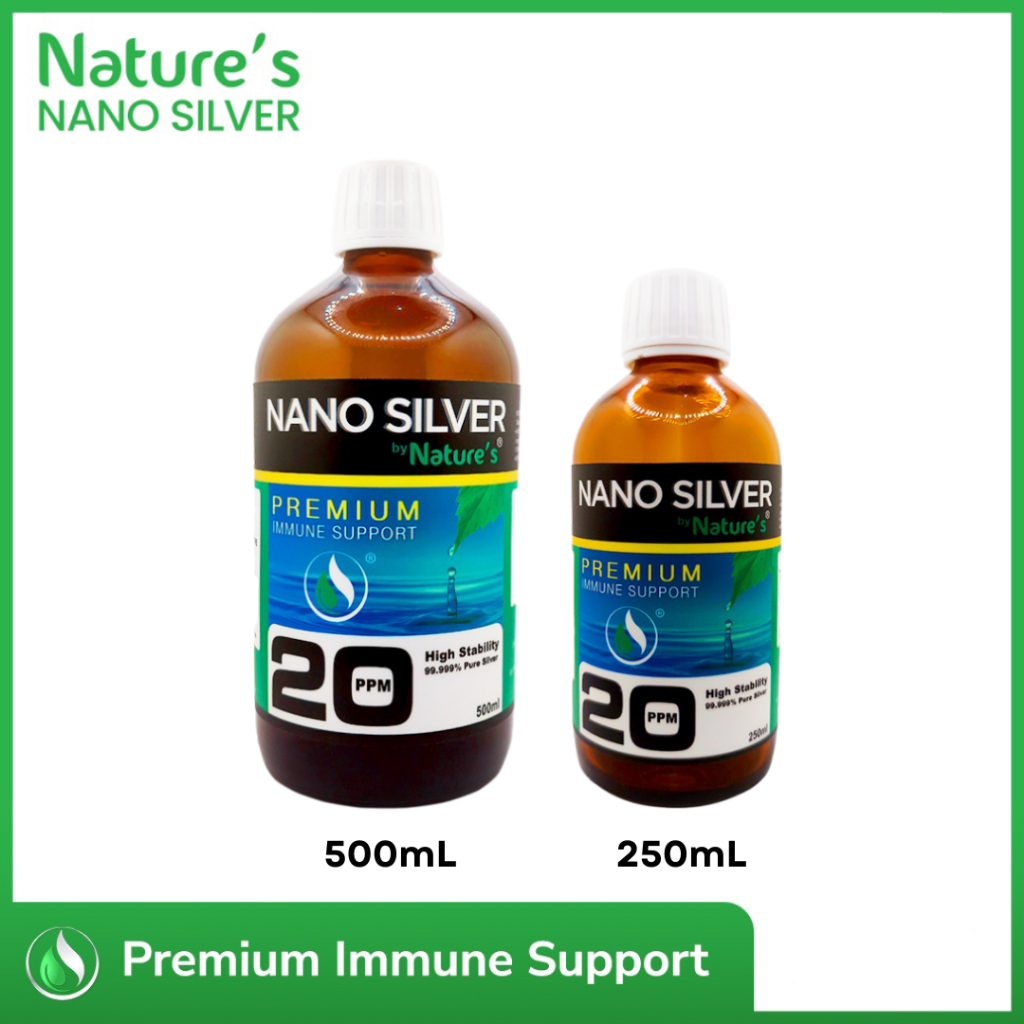 Nano Silver by Nature’s Premium Immune Support - 500mL / 250mL - Pet Care
