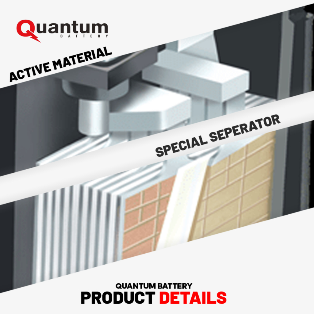 Quantum QTZ5S/ QTZ7S / QM5Z-3B / QTZ7V / QTZ8V -Motorcycle Battery Maintenance Free - Image 3