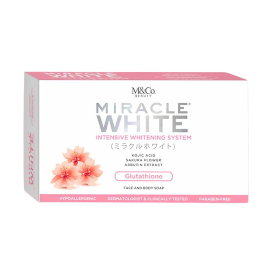 Miracle White Advanced Whitening Glutathione Soap For Face And Body