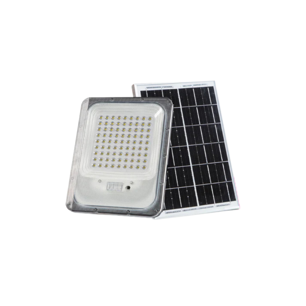 Akari Solar Floodlight with Battery Indicator 100w (AFSB-100WW | AFSB-100DL)